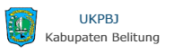 Situs Web UKPBJ Belitung